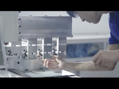 Production automatisée de potentiomètres en trame de fil et de potentiomètres à découpage Cermet