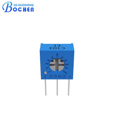 10 Ohms à 5 Megohms Potentiomètre de découpage de cermet 3362C croisé latéral