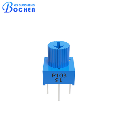 3362P 0,5w 103 104 202 203 204 501 502 Potentiomètre à tour unique à taille de cermet à bouture de 5 mm