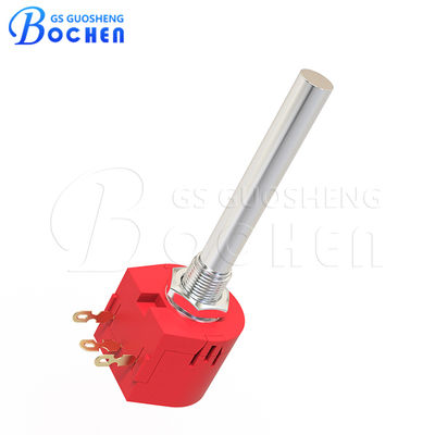 TW1252ka Potentiomètre 250k Montage de panneau de potentiomètre à arbre long Pour une plage de résistance nominale 5Ω-22KΩ