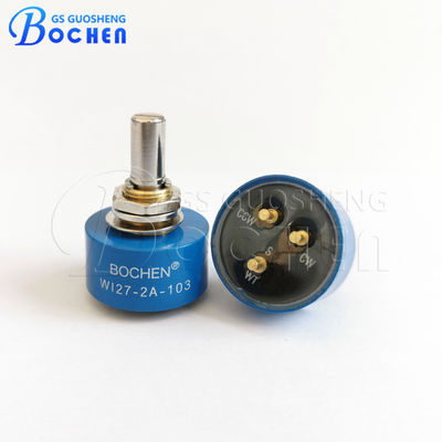 BOCHEN WI27 10K Pot de précision à tour unique potentiomètre plastique conducteur