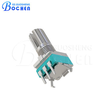 097NB Potentiomètres industriels rotatifs à tour unique à pellicule de carbone avec arbre déformé